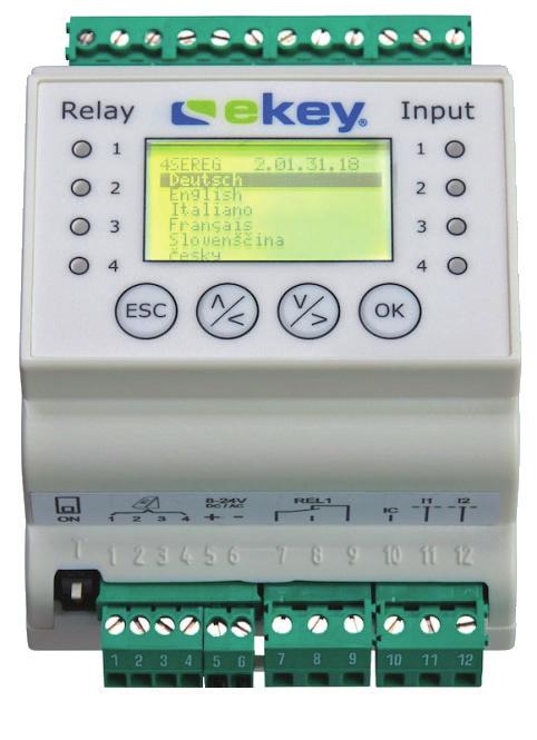 die ekey home App optional: Zutritt mit Karte (RFID) ekey