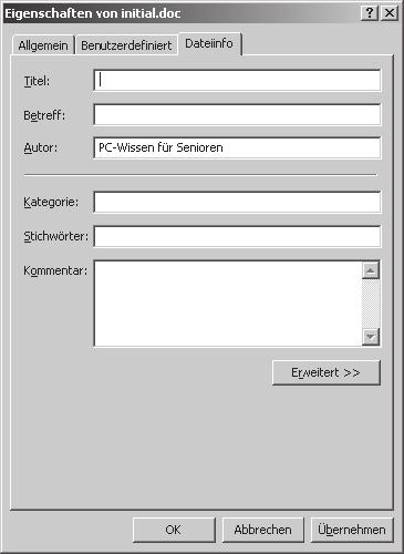 08 Konfifigurations- Datei Handelt es sich bei der gewählten Datei um eine Datei mit Konfigurationsdaten (INF, LOG etc.