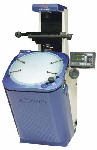 MESSPROJEKTOR PV-5110 Der robuste freistehende Profilprojektor PV-5110 mit vertikalem optischem System ermöglicht mit