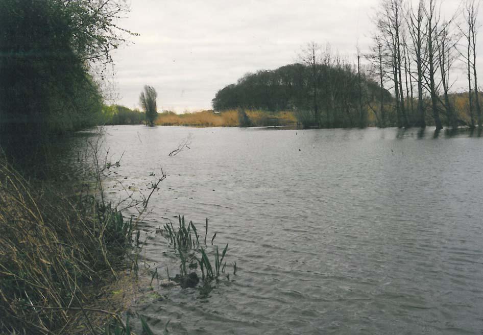 Etwa 60 Meter unterhalb des Meeres fließt der Aubruchkanal vorbei, der sein Wasser aus einem Bodensenkungsgebiet in Kaldenhausen bezieht. Besitzer des Aubruchkanals ist die LINEG.