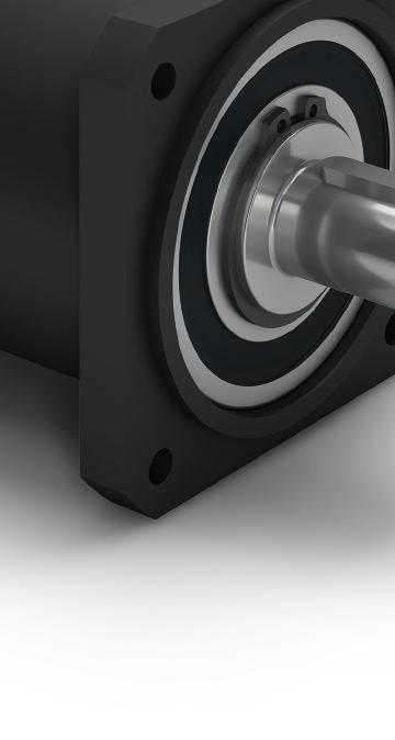The right angle planetary gearbox with universal output flange flexible