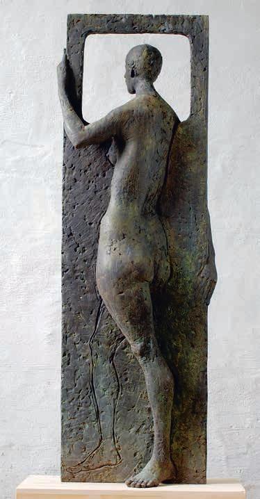 11 Frau im Fenster _Bronze 1989