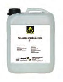 43 FI Fassadenimprägnierung Kurzbezeichnung: FI Wasserbasierte, lösemittelfreie Emulsion auf Basis von speziellen Silanen und