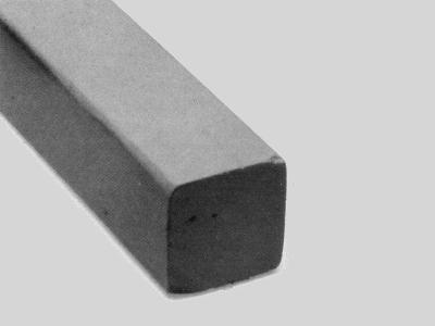 Faserbeton-Vierkant-Flächenabstandshalter Herstellungslänge ca. 100 cm Gewicht 20 20 20 1.