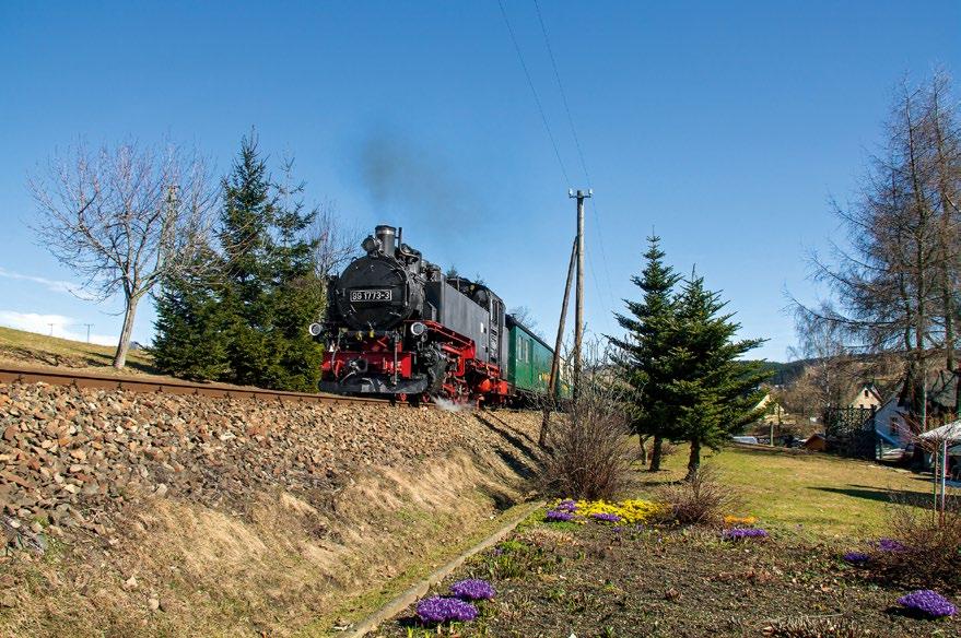 Über 660.000 Fahrgäste machten Dampf Auf den drei von der SDG betriebenen Schmalspurbahnen war auch 2016 reges Treiben zu verzeichnen.