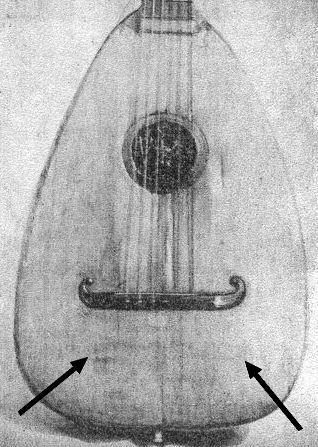 11 Im genannten Aufsatz von Hanna JORDAN gibt es zwei (leider von der Qualität her nicht sehr gute) Abbildungen der gitarrisierten Hiltz-Laute.