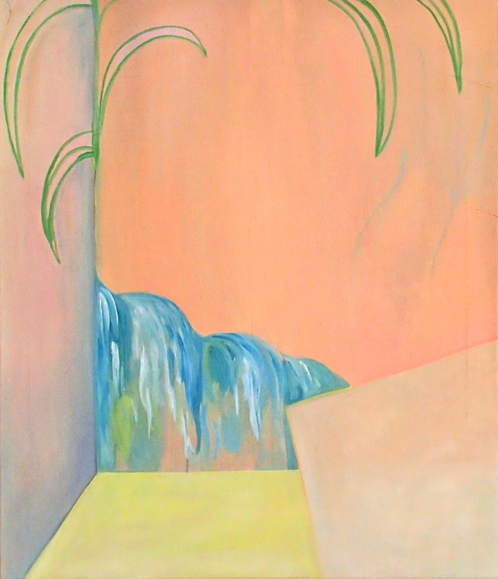 g palm III, 2014 oil on canvas, 70x80 cm