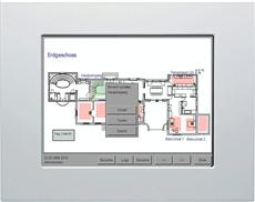 Portfolioübersicht Bedienen mittels Bildschirm NOX-TPA15 Touch-Panel-Bedienteil LAN BUS 1, 2, 3, Das lüfterlose TPA15 Touch-Panel-Bedienteil mit XGA-Auflösung kann zur kompletten Steuerung und