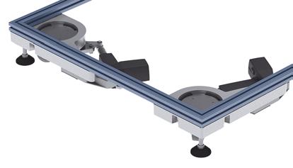 flexible placing of plant and machinery or assembly tables; with electrical drive - 24 V, electrical connection plug Wieland RST20i2 Beschreibung Hubsystem für schnelles und flexibles Platzieren von