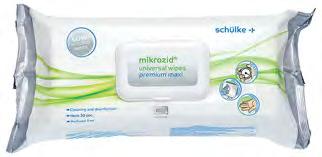 Tücher premium maxi, 25 x 25 cm 9,90 6 mikrozid universal wipes premium 100 Stück Aktionspreis 39,90 6 mikrozid universal wipes premium maxi 80 Stück