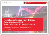 Haben Sie Unterstützung in der Stadt-AG? Die Mitglieder in der Stadt-AG planen, was die Stadt Köln machen muss, damit es Menschen mit Behinderungen gut geht.