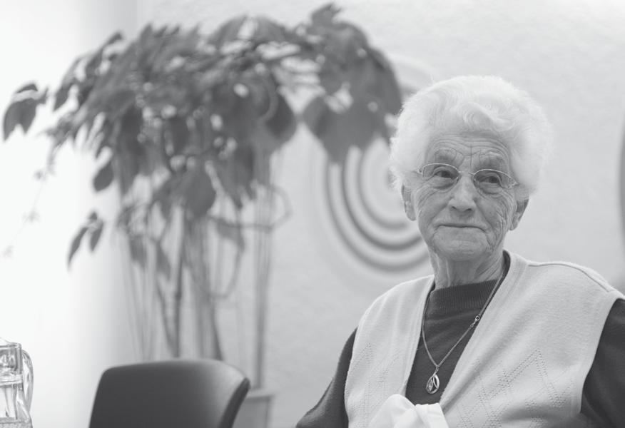 «Meine Freundinnen besuchen mich oft.» Yvette Müller lebt seit vier Jahren im Altersheim «Lilienweg».