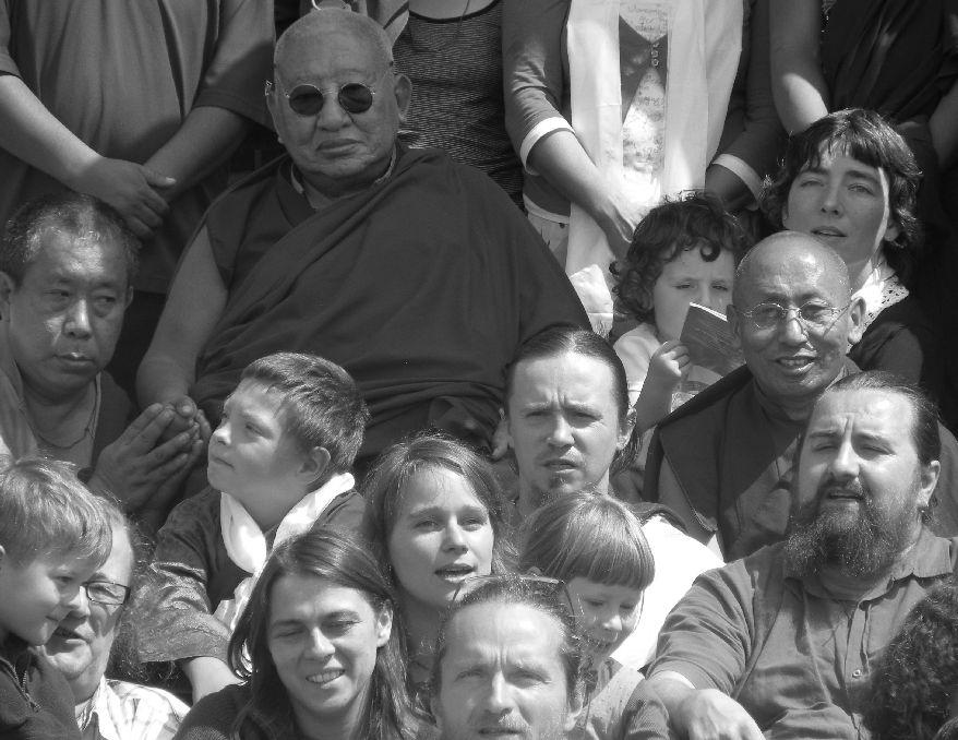 Jahresbericht Darnkow 2008 Seine Heiligkeit Taklung Tsetrul Rinpoche kam am 9. Juli in Darnkow an.