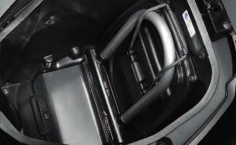 Innenpacktaschen 2x 16 L graues Nylon mit schwarzem Honda Wing Logo verstellbare Trageriemen 08L56-MCW-802 85, Griffheizungssatz schmalere Bauform,