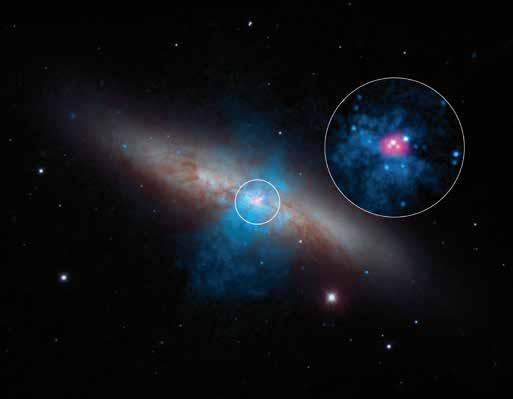 NASA/CXC In sehr großer Entfernung ist ein sehr massereicher Stern explodiert.