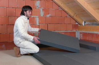 Dachboden und Keller Austrotherm EPS W 20-PLUS die perfekte Dachbodendämmplatte Perfekte Dämmung.