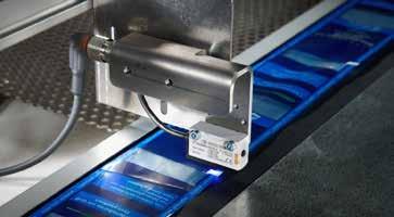 Kontrastsensoren werden insbesondere zur Druckmarkenerkennung in sehr schnellen Prozessen in der Druck- und Verpackungs - industrie eingesetzt.