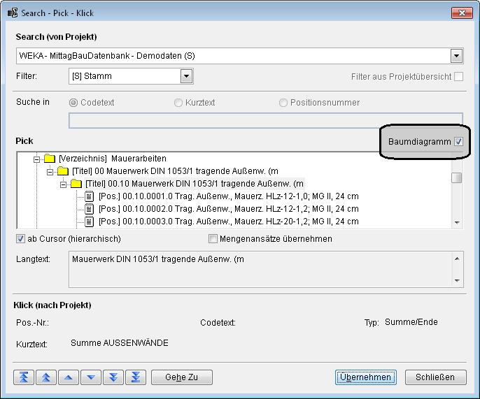 4 Übernahme von Datensätzen vereinfacht (Search & Pick & Klick) Allplan BCM Übernahme von Datensätzen vereinfacht (Search & Pick & Klick) Funktionen Klick & Pick und Search & Pick in Funktion Search