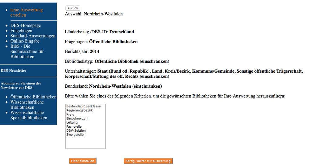 Nur Aktive auswählen Weiter zur Auswertung Auswertung als Datei im CSV-Format Öffnen der Datei