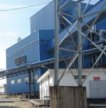 silos / sieving station White sugar silo 5,000 t for EU 1 White sugar silo 10,000 t for EU 2 Production and packaging hall for sugar loaves with palletizing Sieving station Bulk loading.