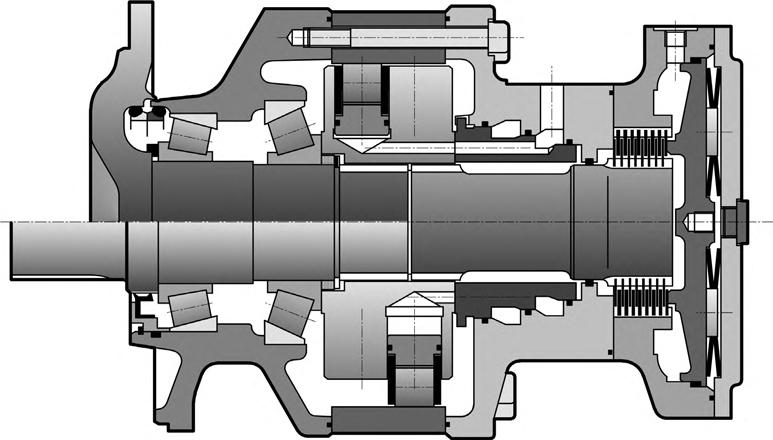 Hydraulikmotoren - Modulbauweise MS35 OCLAIN HYRAULICS TECHNISCHE ATEN Motorträgheit 0.5 kg.m² Nockenringe mit gleichen Nocken Nockenringe mit unterschiedlichen Nocken cm³/u [cu.in/rev] cm³/u [cu.