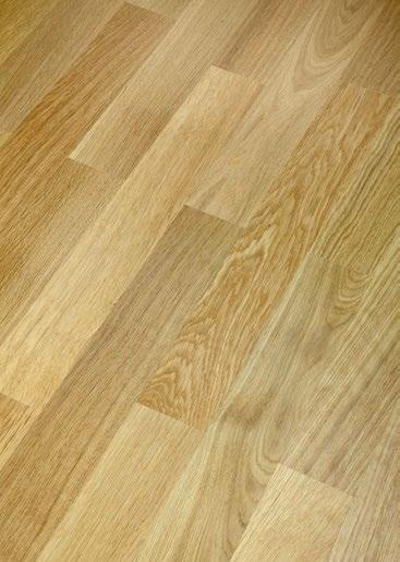 2-Schicht-Fertigparkett Wooden flooring 2-layer Eiche Selekt Oak Select Bei der Sortierung Eiche Selekt handelt es sich um die reinste Sortierung, welche Ruhe ausstrahlt.