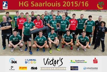 16 VORSTELLUNG: HG SAARLOUIS HG SAARLOUIS Die HG Saarlouis blieb nach der Saison 2014/15 vom Gang in die 3.