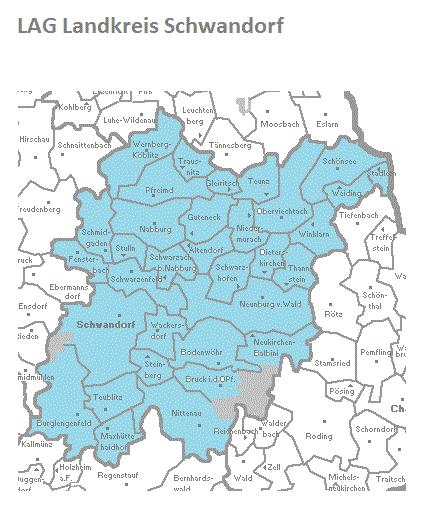 110 Einwohnern ist die, für die EMFF-Fördergebiete üblicherweise vorgesehene, Einwohnergrenze von 150.000 Personen im Karpfenland Mittlere Oberpfalz überschritten.