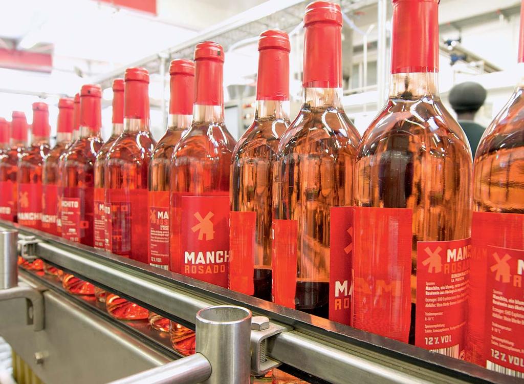 etikettiert. Hier wird dem gesamten Produktionsprozess die Qualität gegeben, für die unsere Weine bekannt sind.