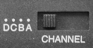 KANALEINSTELLUNG KANALEINSTELLUNG Ihr Funkübertragungssystem ist mit vier Kanälen ausgestattet, d. h. kann auf vier verschiedenen Frequenzen senden.