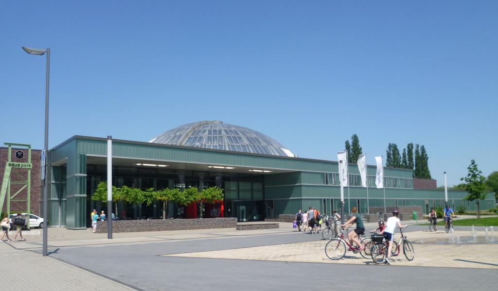 Sicherheit und Design, Energieeffizienz und Nachhaltigkeit AQUApark Oberhausen (D)