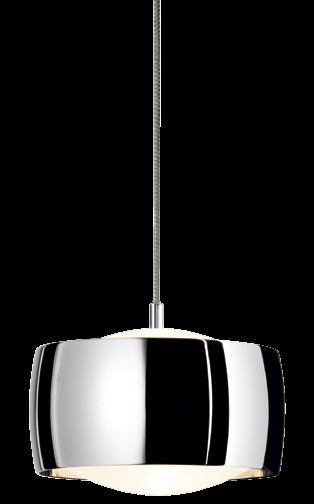 80 2000 12 V Steckkontaktsystem PLUG-IN GRACE Die zeitlose GRACE zählt weltweit zu den Klassikern unter den dekorativen Pendelleuchten. Sie ist ideal, um Tische oder Tresen in Szene zu setzen.