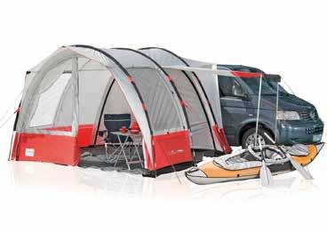 www.camping-ist-bunt.de Bus-/Reisemobilvorzelte Zelte 33 Easy Travel hat den Bogen raus ohne Boden 344, Busvorzelt Easy Travel Hochwertiges und zweckmäßiges Einsteigerzelt.