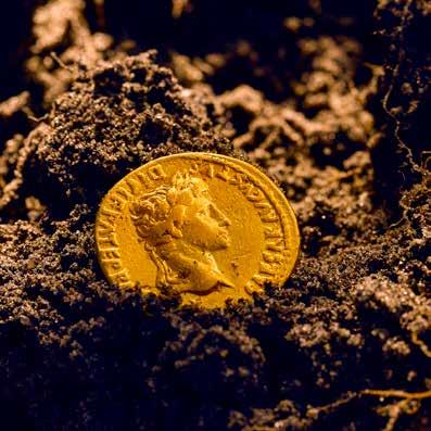 2016 finden Archäologen auf einen Schlag acht Goldmünzen eine archäologische Sensation. Bei Prospektionen im Frühjahr 2017 werden die Forscher erneut fündig.