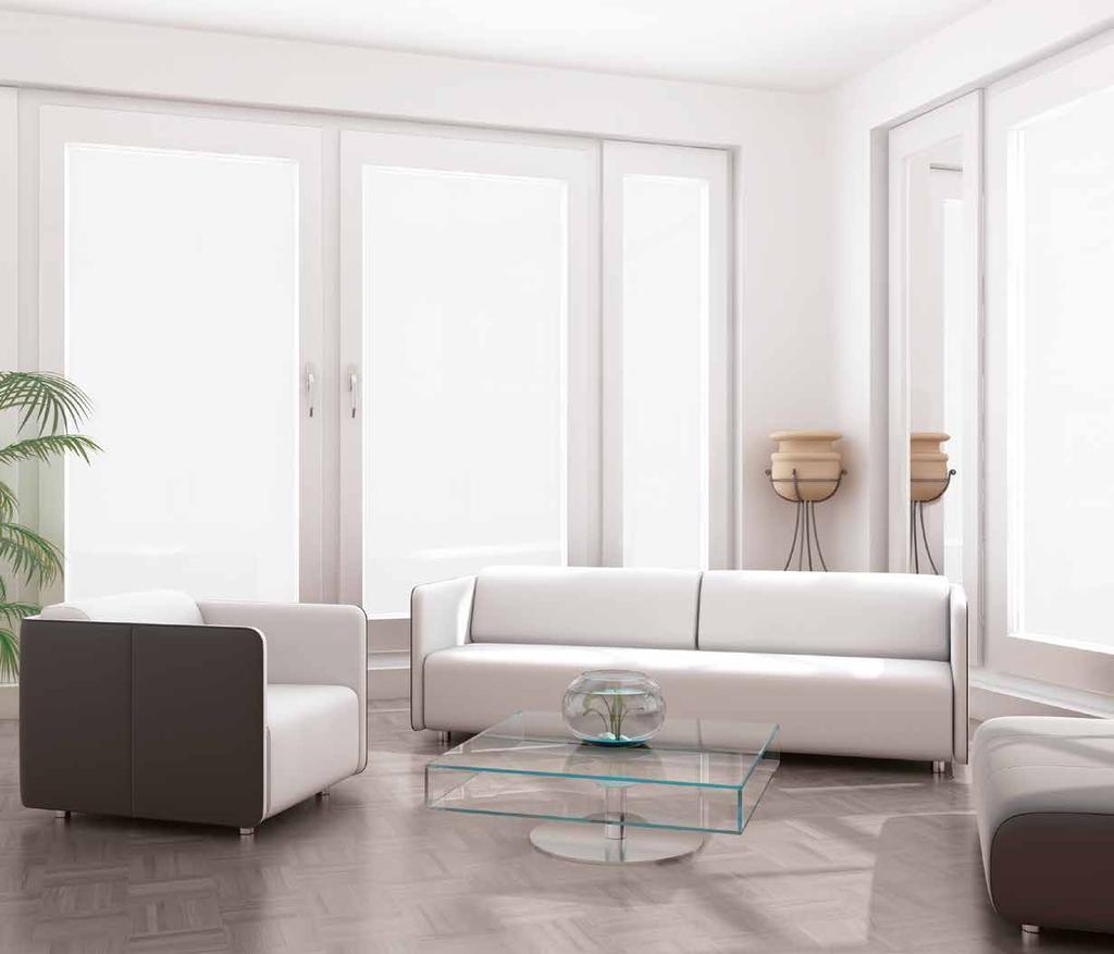Wohnaccessoires. La couleur blanche contraste magnifiquement avec le mobilier et la décoration d intérieur.