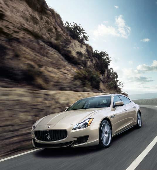 QUATTROPORTE S Q4 DER NEUE QUATTROPORTE. VOLLKOMMENHEIT AUS ELEGANZ, TECHNIK UND KRAFT Der rundum neue Maserati Quattroporte ist mehr als eine ausgezeichnete Sport-Limousine.