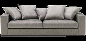 Aufsehen erregend geradlinig Rücken Sie Ihr Sofa in den Mittelpunkt, indem Sie sich für eine extravagante Farbe entscheiden und den Rest des Raumes in klaren,