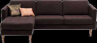 939,- Cenova 3-Sitzer Sofa, in verschiedenen Stoffbezügen erhältlich, wie abgebildet schwarz melierter Bari-Stoff, BHT 246 x 85 x 104 cm 2.806,- 7: ab 1.