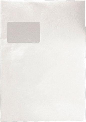 /Stück Plastikregister Kunststoff-Register aus PP-Folie, grau, 125