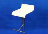 (Chromgestell, Sitz schwarz) bar stool z-form (frame chrome, seat black) 32,00