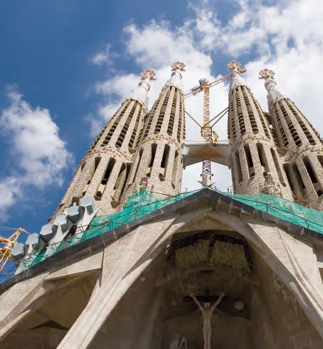 Wussten Sie... dass Gaudí bei der statischen Berechnung der Sagrada Família in Barcelona eine zum damaligen Zeitpunkt fast vergessene Technik anwandte?