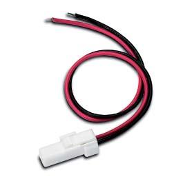 EasyConnect Kabel für AluLED Max. zulässiger Strom: 3 A Anzahl der Adern: 2/4 (Aderquerschnitt: 0,35 mm 2 /22 AWG) Für monochrome Module mit 2 Adern Best.-Nr.