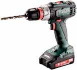 1049759 METABO AKKU-SCHLAGBOHRMASCHINE SB 18 LT COMPACT MOBILE WERKSTATT Mit viel Zubehör zum Bohren, Schrauben und mehr Spindel mit Innensechskant Integriertes Arbeitslicht Akku-Ladezustandsanzeige