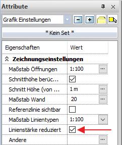 10 5.3 Neue Linien- und Maßstabsdarstellung Seit ARCHline.XP 2009 Release 2 wurde die Darstellung der Linientypen und -stärken am Bildschirm geändert.