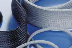 Plastic braided hoses / Kunststoff-Geflechte PMAJACK L.66 Braided hose / Geflechtschlauch Monofile : 0.25 mm Coverage: > 65 % Monofil : 0.25 mm Bedeckungsgrad: > 65 % Polyamide 6.