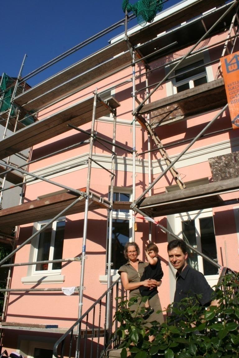 Baustein III Modellprojekte zeigen Ziel: Leuchttürme für energieeffizientes Sanieren in Bremen-Neustadt zeigen; zum Nachahmen anregen, das Thema in den Straßen zum Gespräch