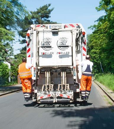 Im ländlichen Raum ist aha mit Service mobilen unterwegs, um die Bürgerinnen und Bürger wohnortnah mit den Säcken zu versorgen.