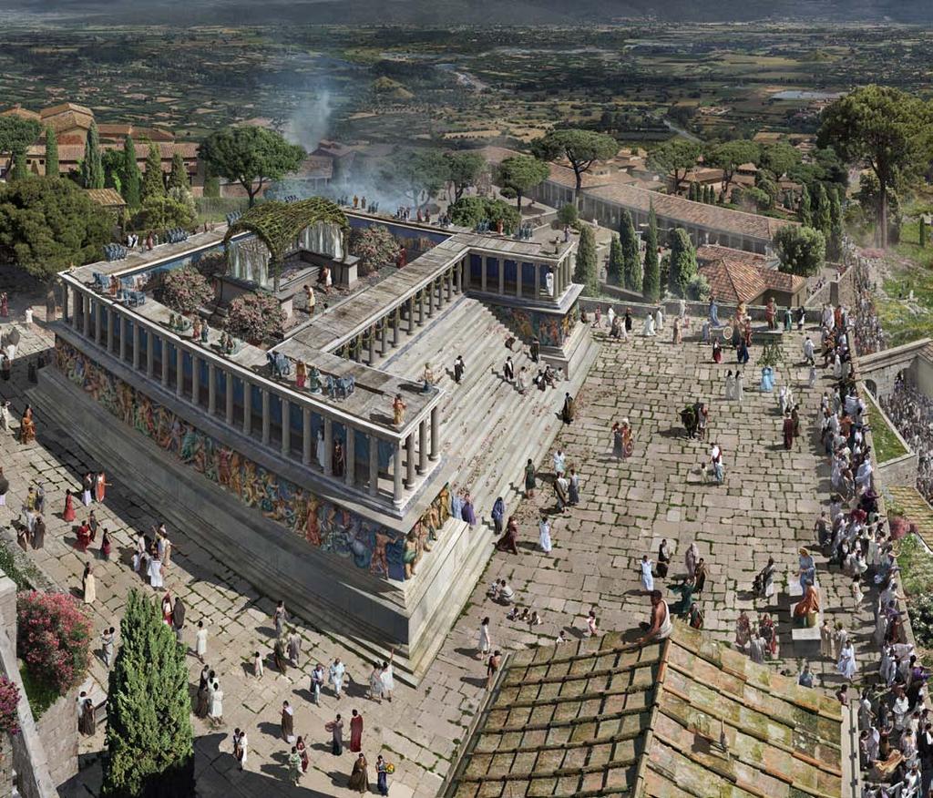 Pergamon im Jahr 129 n.chr.
