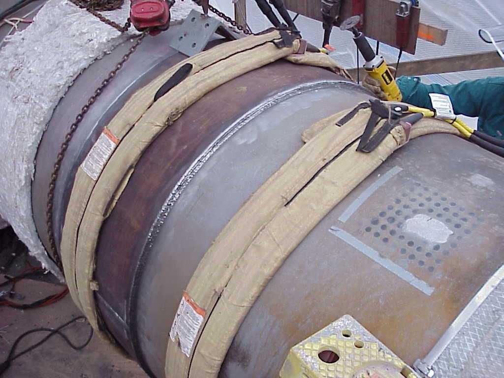 Anwendung Pipelinereparatur 1220 mm Durchmesser,12 mm Wanddicke,