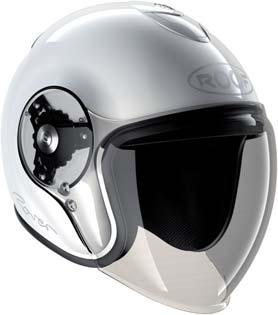. + Helmschale aus Glasfaser / Carbon + Progressiver Schutz + Venturibelüftung oben + kratzfestes